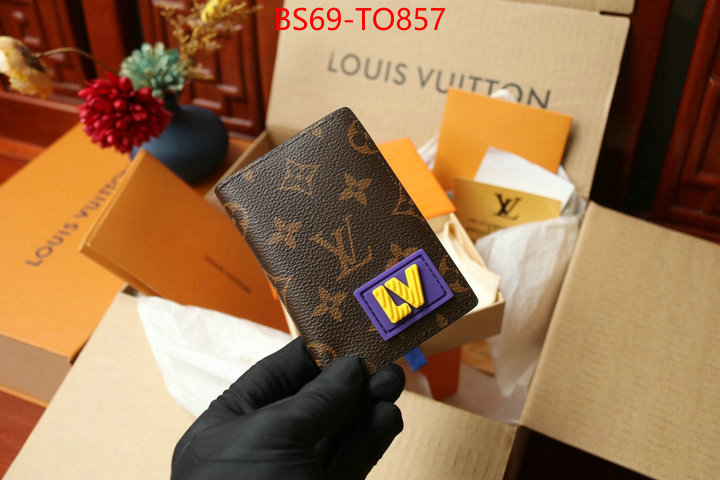 LV Bags(TOP)-Wallet,ID: TO857,$: 69USD