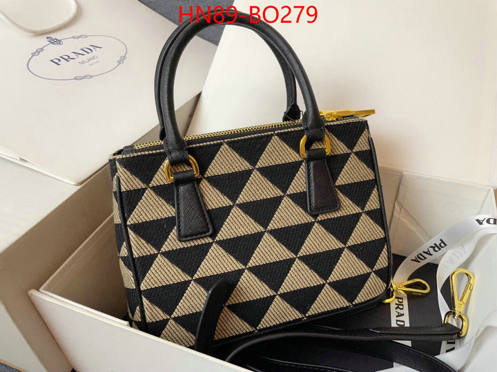 Prada Bags(4A)-Handbag-,wholesale ,ID: BO279,$: 89USD