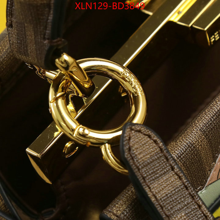 Fendi Bags(4A)-Peekaboo,fake ,ID: BD3849,$: 129USD