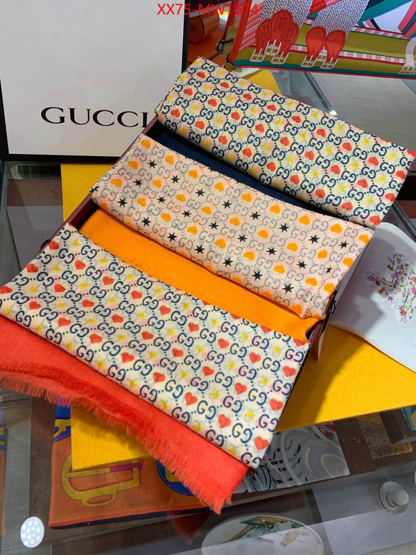 Scarf-Gucci,best replica 1:1 , ID: MW1674,$: 75USD