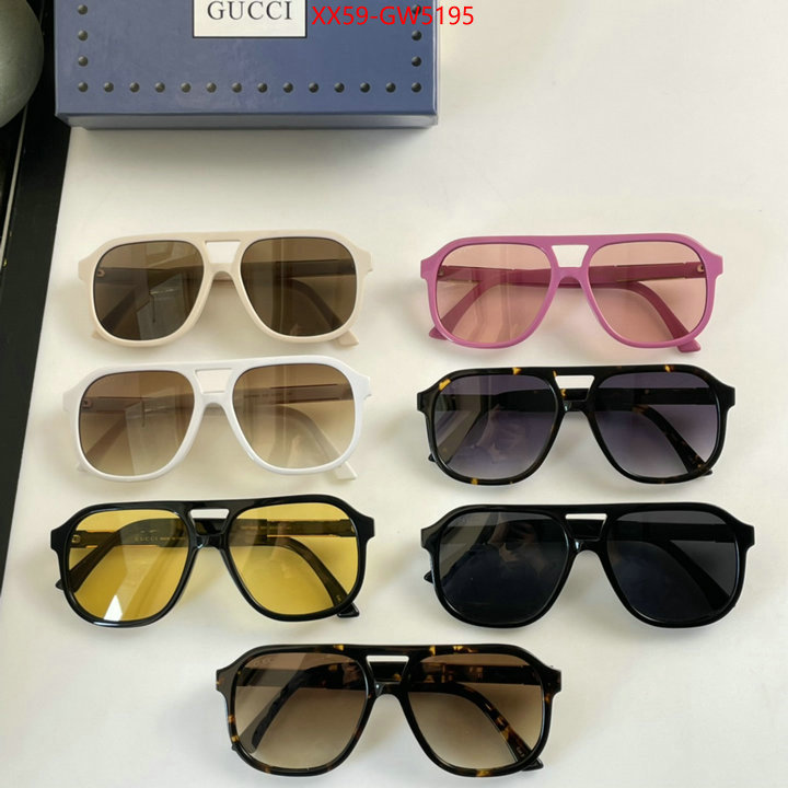 Glasses-Gucci,high quality designer replica , ID: GW5195,$: 59USD