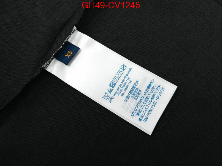 Clothing-LV,2023 luxury replicas , ID: CV1246,$: 49USD