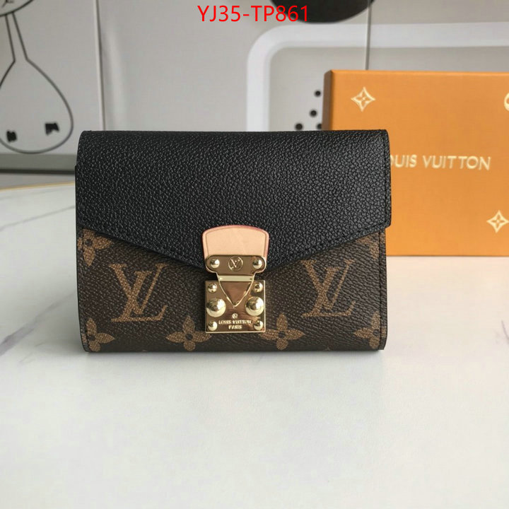 LV Bags(4A)-Wallet,ID: TP861,$: 35USD