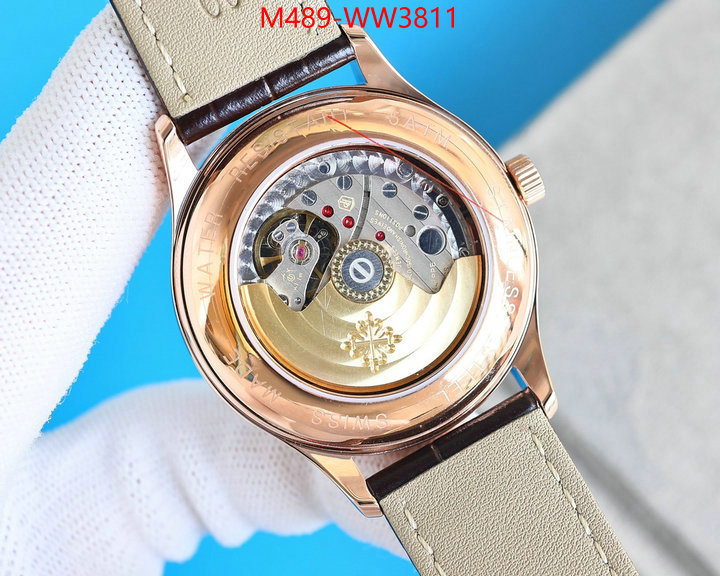 Watch (TOP)-Ptek Ph1ippe,best replica new style , ID: WW3811,$: 489USD