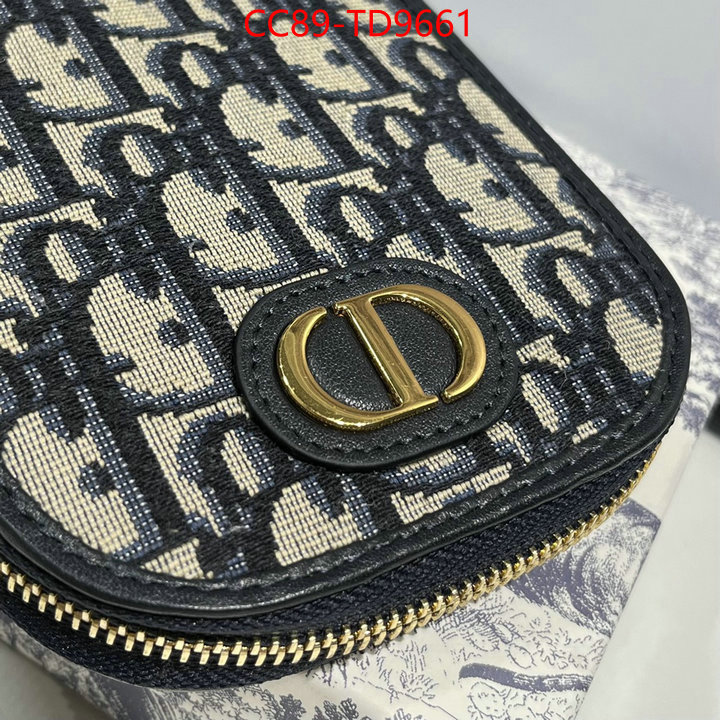 Dior Bags(TOP)-Wallet-,ID: TD9661,$: 89USD
