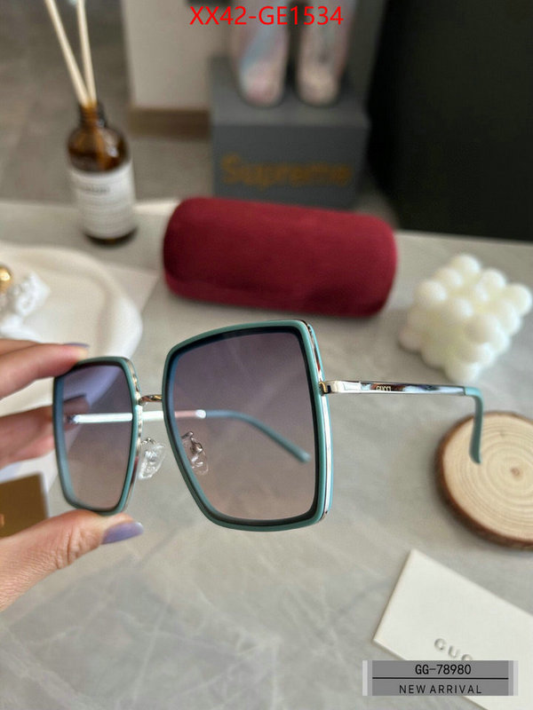 Glasses-Gucci,top 1:1 replica , ID: GE1534,$: 42USD