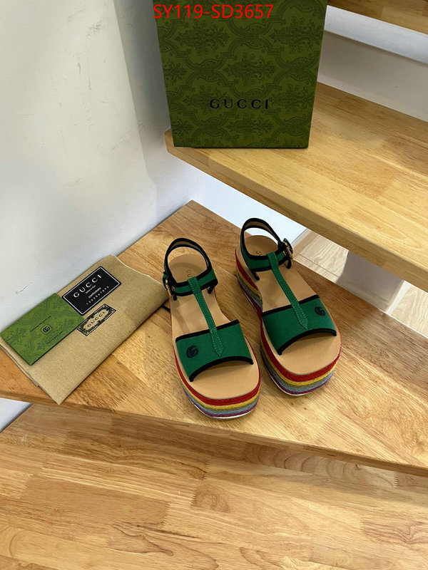 Women Shoes-Gucci,buy high quality cheap hot replica , ID: SD3657,$: 119USD