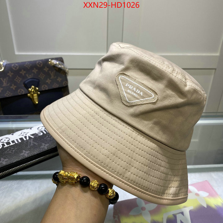 Cap (Hat)-Prada,1:1 replica , ID: HD1026,$: 29USD