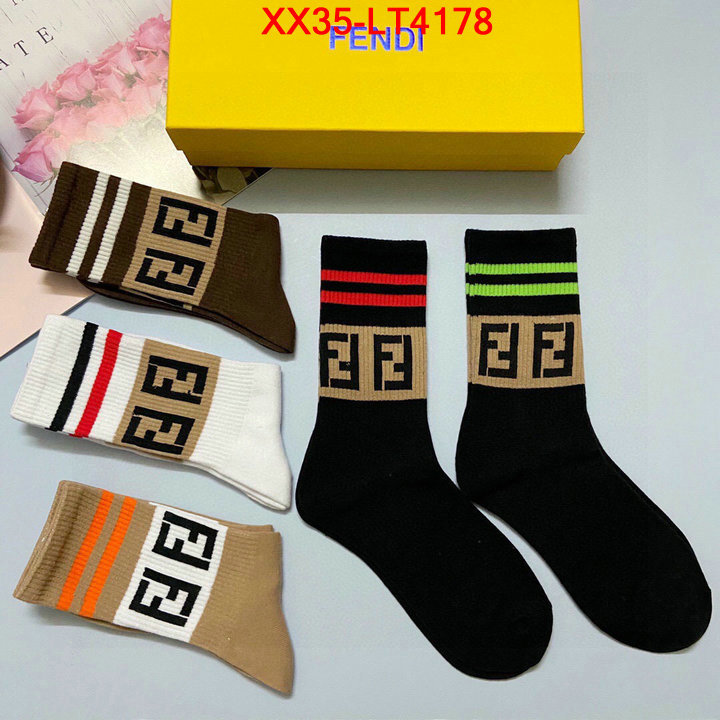 Sock-Fendi,aaaaa , ID: LT4178,$: 35USD