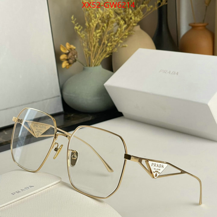 Glasses-Prada,fake high quality , ID: GW6214,$: 52USD