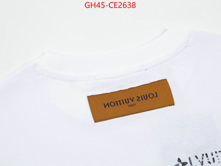 Clothing-LV,mirror copy luxury , ID: CE2638,$: 45USD