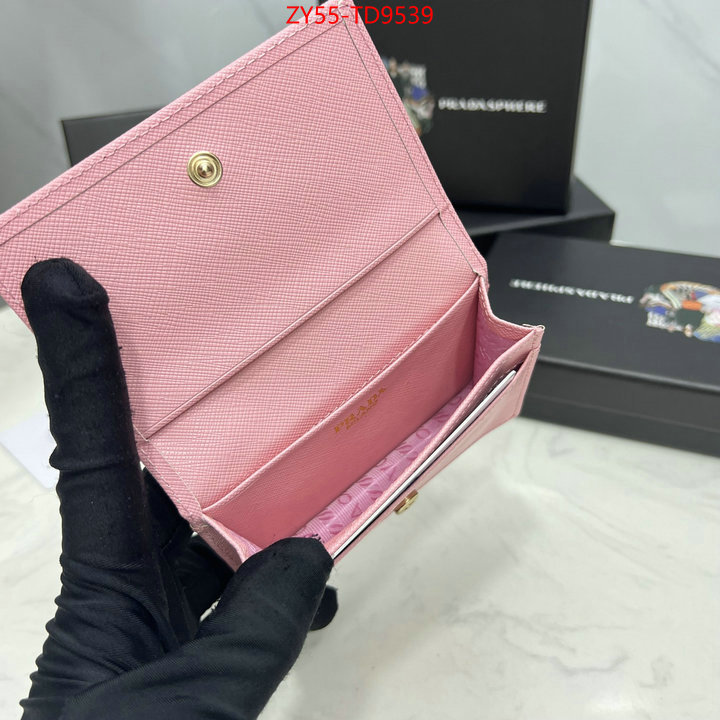 Prada Bags(4A)-Wallet,buy 2023 replica ,ID: TD9539,$: 55USD