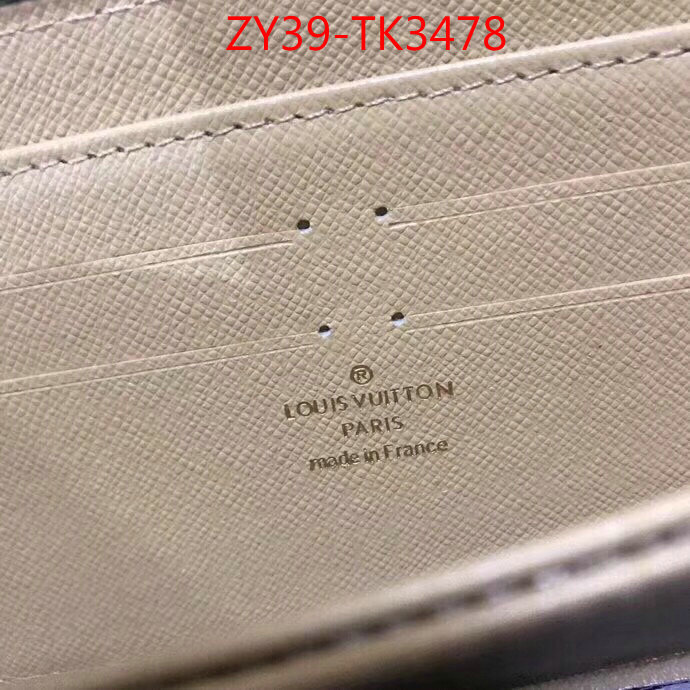 LV Bags(4A)-Wallet,ID: TK3478,$:39USD