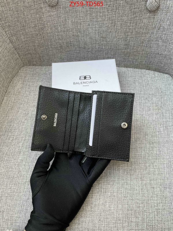 Balenciaga Bags(4A)-Wallet,perfect quality designer replica ,ID: TD565,$: 59USD