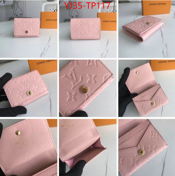 LV Bags(4A)-Wallet,ID: TP117,$: 35USD