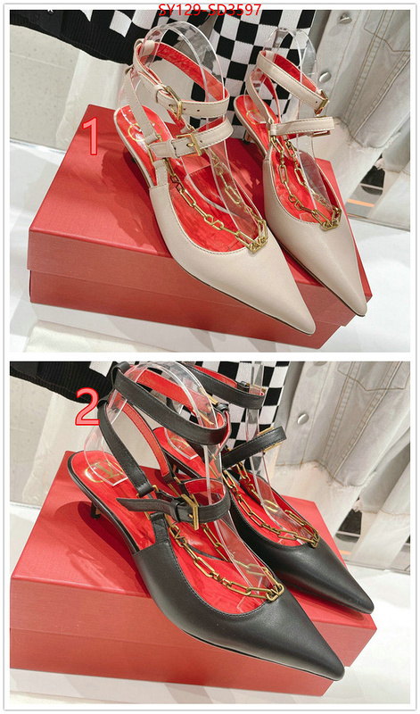 Women Shoes-Valentino,for sale cheap now , ID: SD3597,$: 129USD