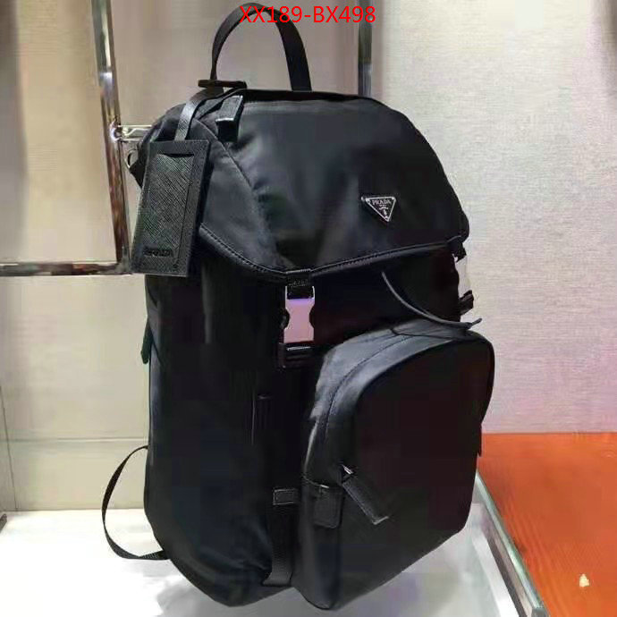 Prada Bags(TOP)-Backpack-,ID: BX498,$: 189USD