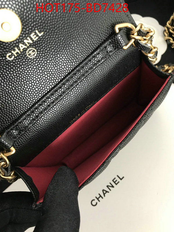 Chanel Bags(TOP)-Diagonal-,ID: BD7428,$: 175USD