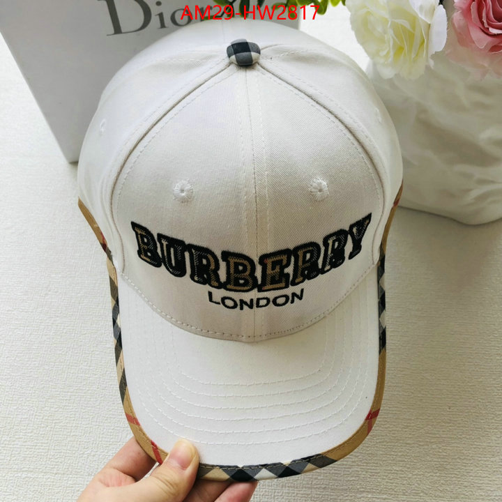 Cap (Hat)-Burberry,what 1:1 replica , ID: HW2817,$: 29USD