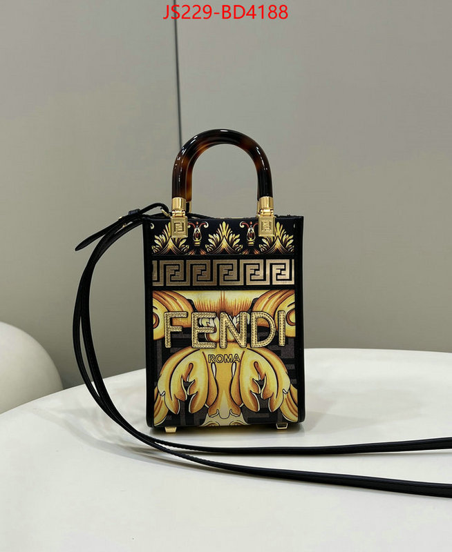 Fendi Bags(TOP)-Diagonal-,fake aaaaa ,ID: BD4188,$: 229USD