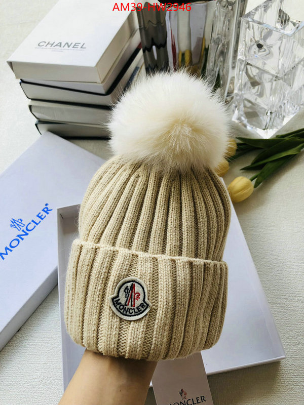 Cap (Hat)-Moncler,mirror copy luxury , ID: HW2946,$: 39USD