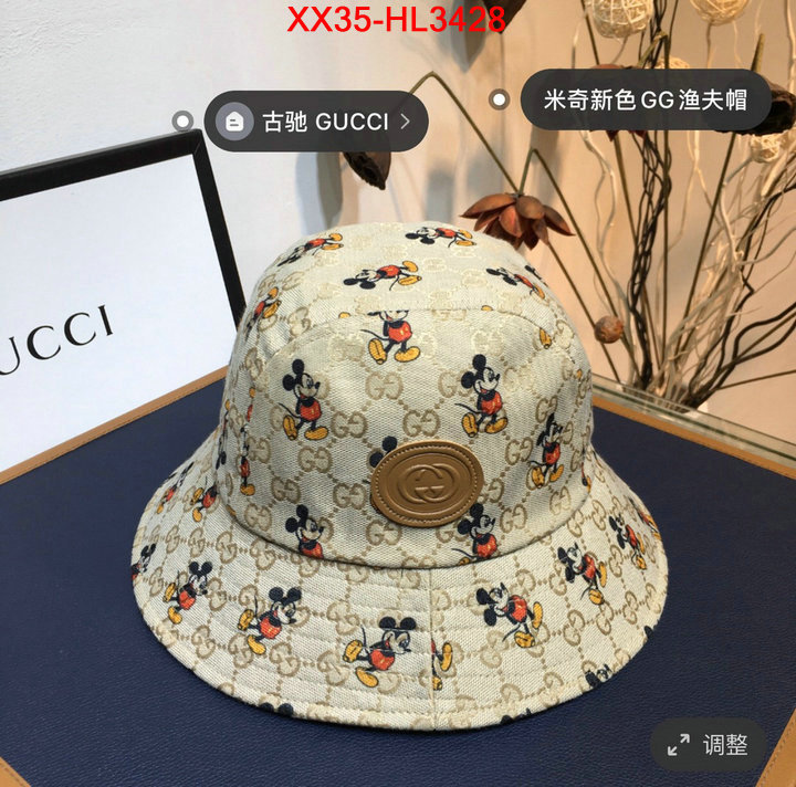 Cap (Hat)-Gucci,best replica 1:1 , ID: HL3428,$: 35USD