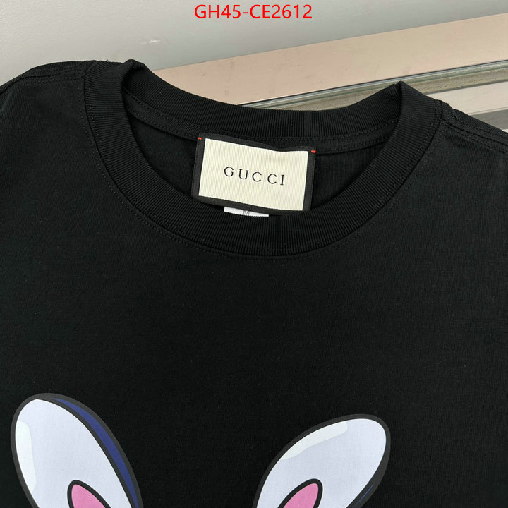 Clothing-Gucci,replica online , ID: CE2612,$: 45USD