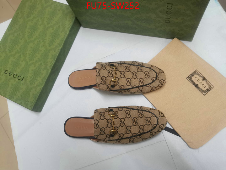 Women Shoes-Gucci,mirror quality , ID: SW252,$: 75USD