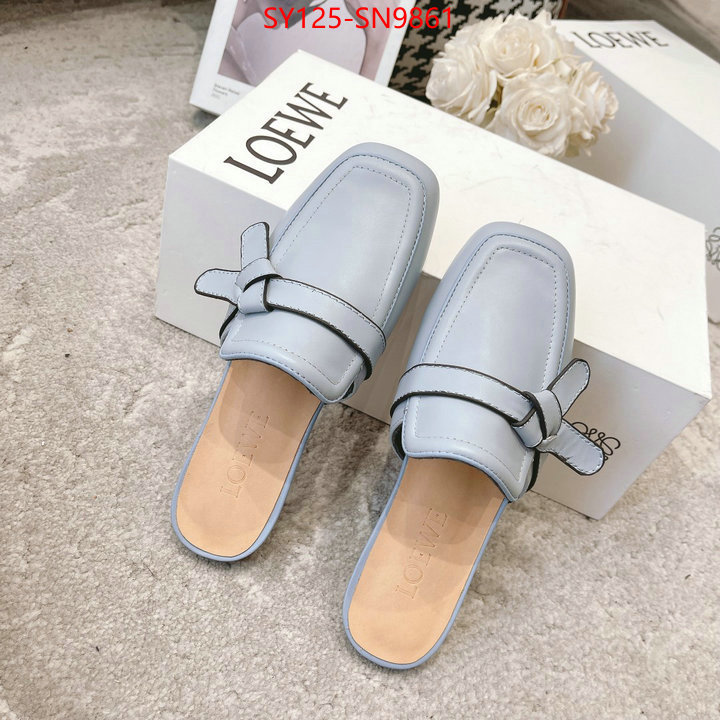 Women Shoes-Loewe,buy cheap , ID: SN9861,$: 125USD