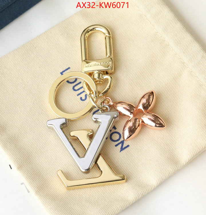 Key pendant-LV,fashion replica ,ID: KW6071,$: 32USD