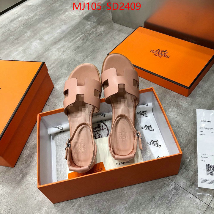 Women Shoes-Hermes,replica 1:1 high quality , ID: SD2409,$: 105USD