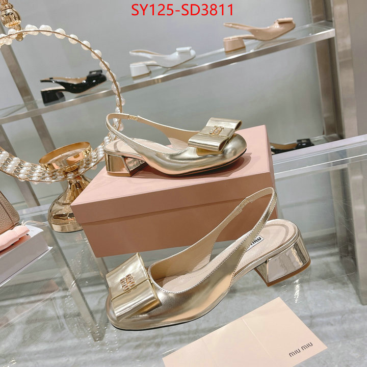 Women Shoes-Miu Miu,best wholesale replica , ID: SD3811,$: 125USD