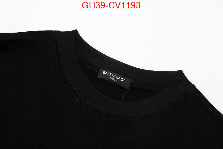 Clothing-Balenciaga,2023 aaaaa replica customize , ID: CV1193,$: 39USD