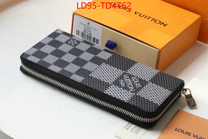 LV Bags(TOP)-Wallet,ID: TD4762,$: 95USD