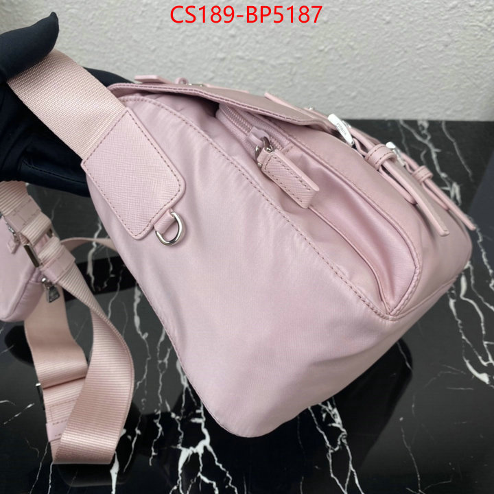 Prada Bags(TOP)-Diagonal-,ID: BP5187,$: 189USD