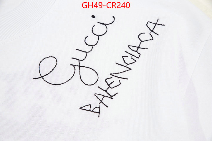 Clothing-Gucci,replcia cheap from china , ID: CR240,$: 49USD