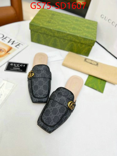 Women Shoes-Gucci,for sale cheap now , ID: SD1607,$: 75USD