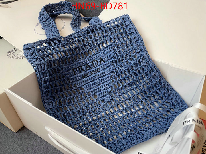 Prada Bags(4A)-Handbag-,we curate the best ,ID: BD781,$: 69USD