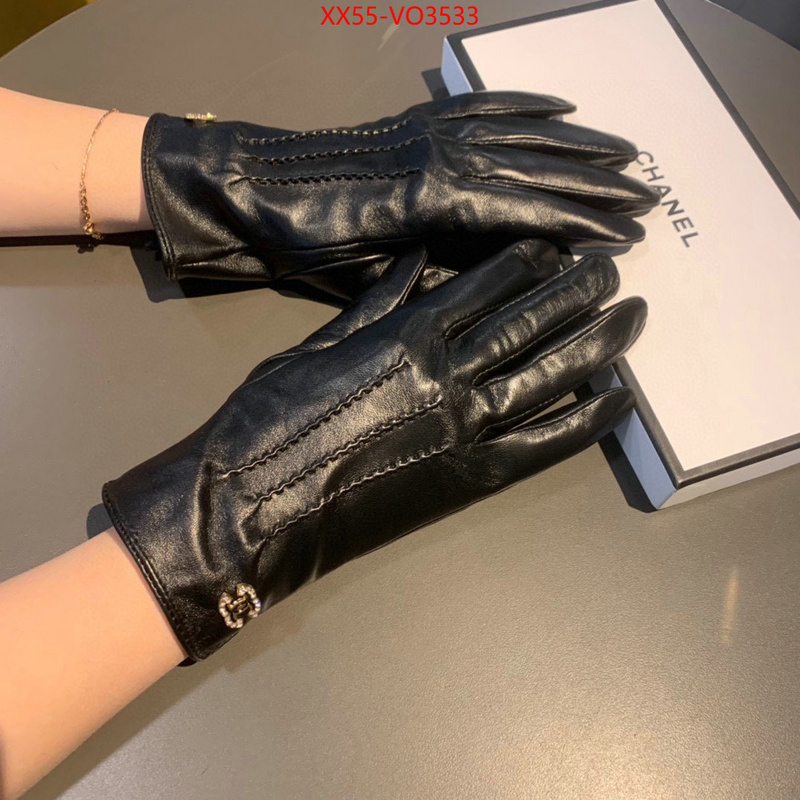 Gloves-Chanel,cheap online best designer , ID: VO3533,$: 55USD