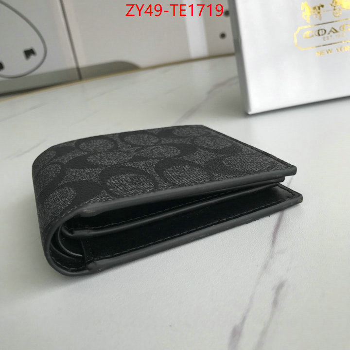 Coach Bags(4A)-Wallet,2023 luxury replicas ,ID: TE1719,$: 49USD