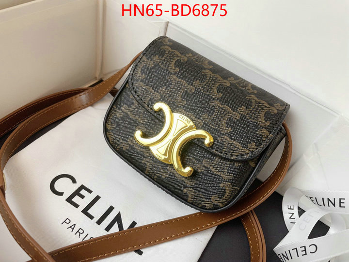 CELINE Bags(4A)-Triomphe Series,cheap high quality replica ,ID: BD6875,$: 65USD