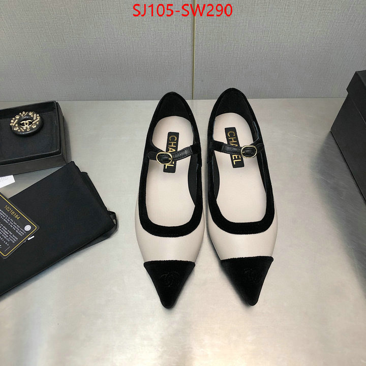 Women Shoes-Chanel,luxury fake , ID: SW290,$: 105USD