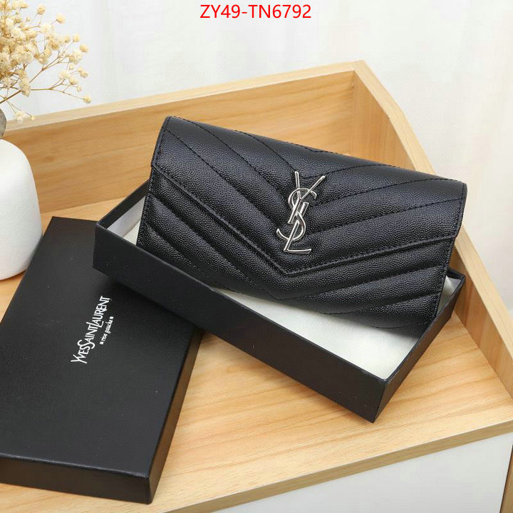 YSL Bag(4A)-Wallet-,ID: TN6792,$: 49USD