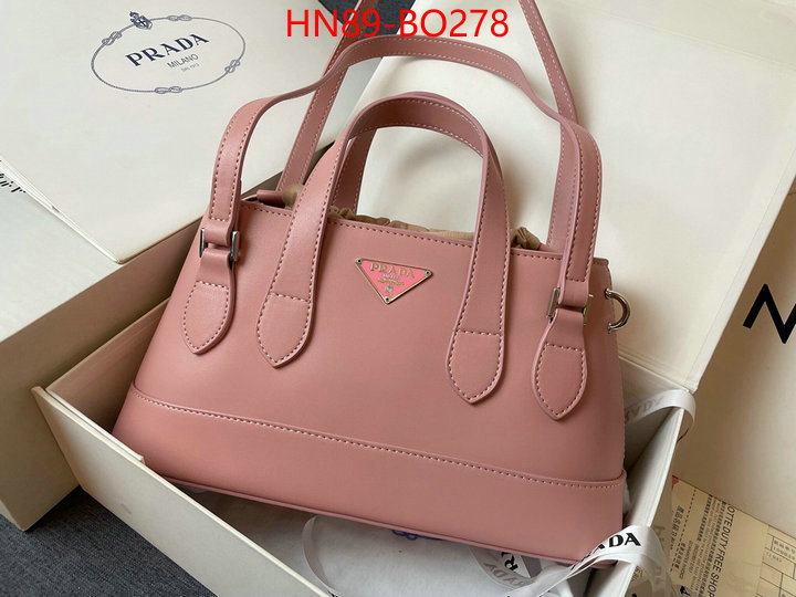 Prada Bags(4A)-Handbag-,best ,ID: BO278,$: 89USD