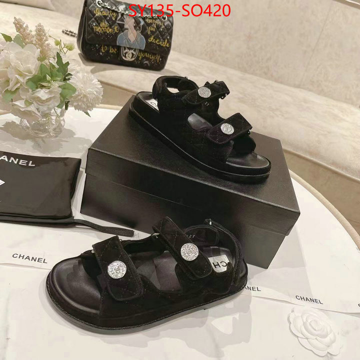 Women Shoes-Chanel,1:1 replica , ID: SO420,$: 135USD