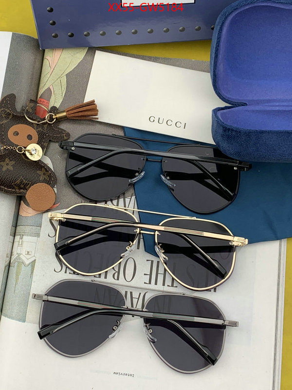 Glasses-Gucci,luxury shop , ID: GW5184,$: 55USD