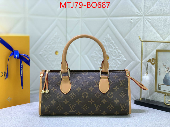 LV Bags(4A)-Handbag Collection-,replica 1:1 ,ID: BO687,$: 79USD