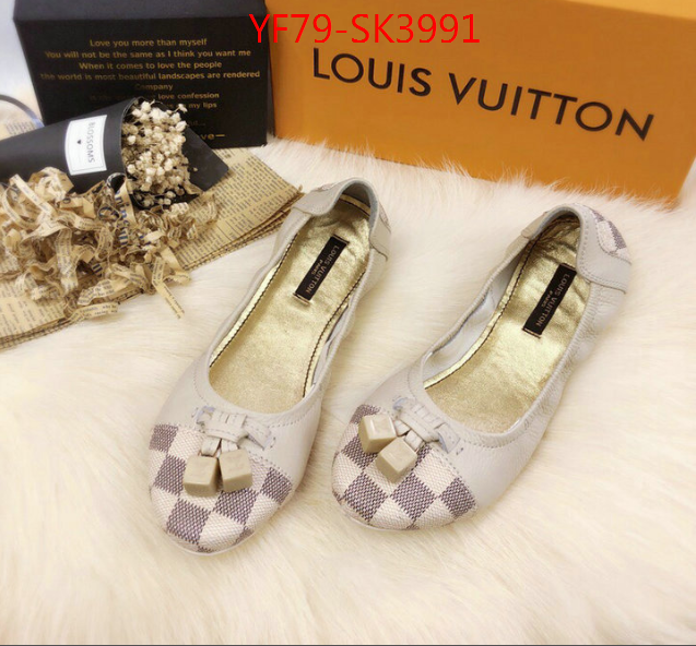 Women Shoes-LV,high quality 1:1 replica , ID: SK3991,$:79USD