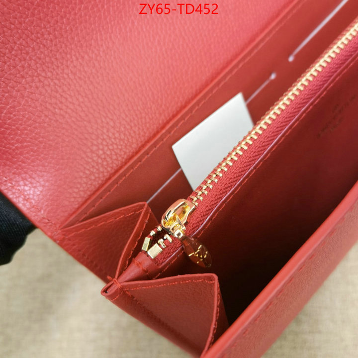 LV Bags(4A)-Wallet,ID: TD452,$: 65USD