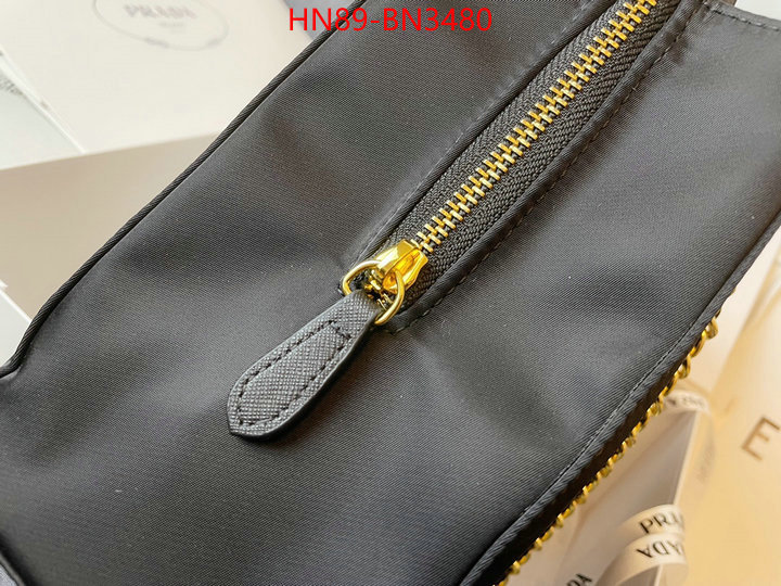Prada Bags(4A)-Handbag-,buying replica ,ID: BN3480,$: 89USD